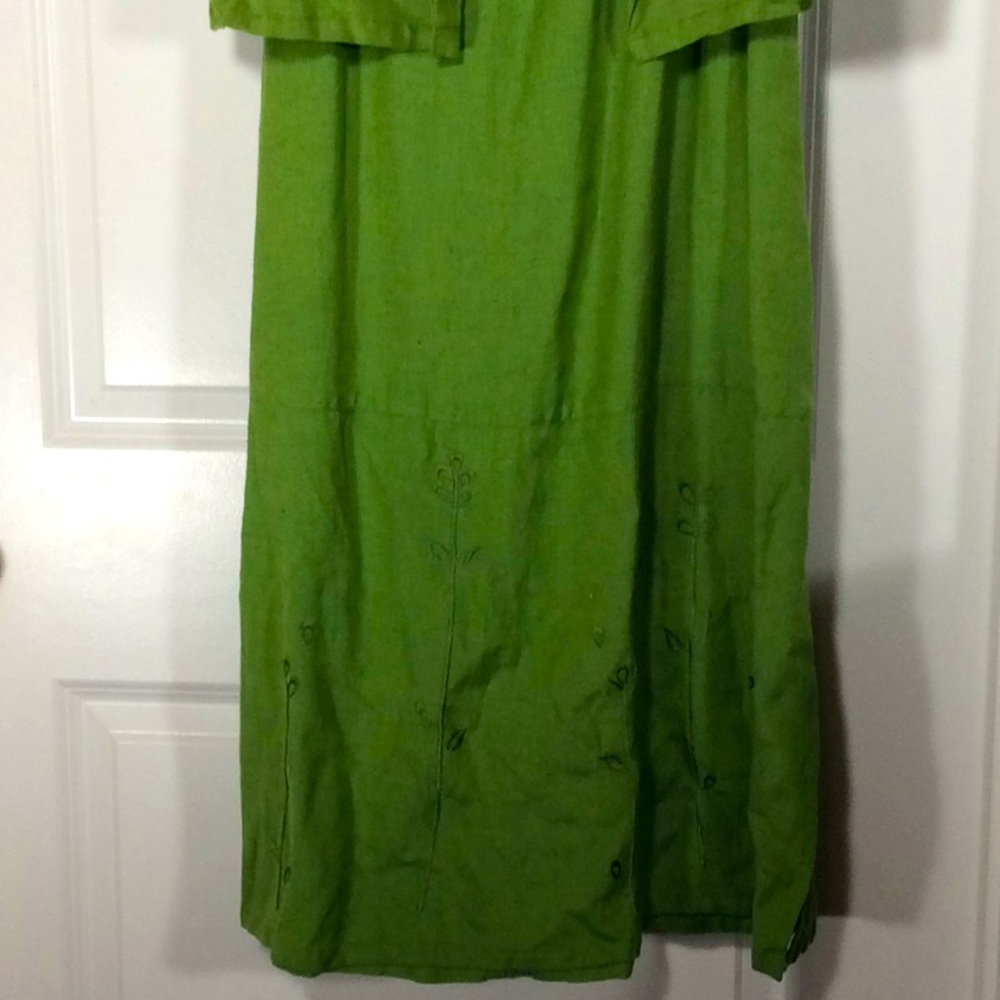 Linen Blazer & Dress Suit Set - Picture 2 of 8